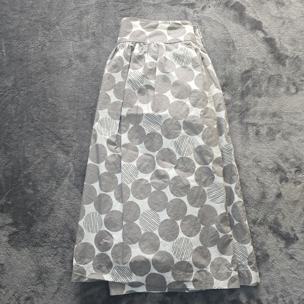 Rosso35 Gray Patterned Skirt Size 46 (XL/10)